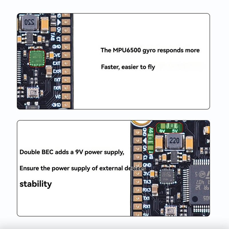 F405 Flight Controller - 80A+F405/F722 STACK for 13inch FPV Drone
