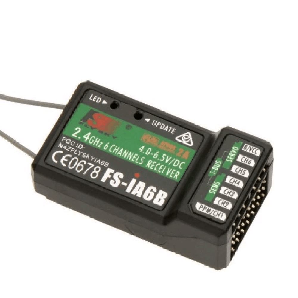 Flysky Transmitter - Flysky Fs-IA6B Receiver 2.4G 6 Channel