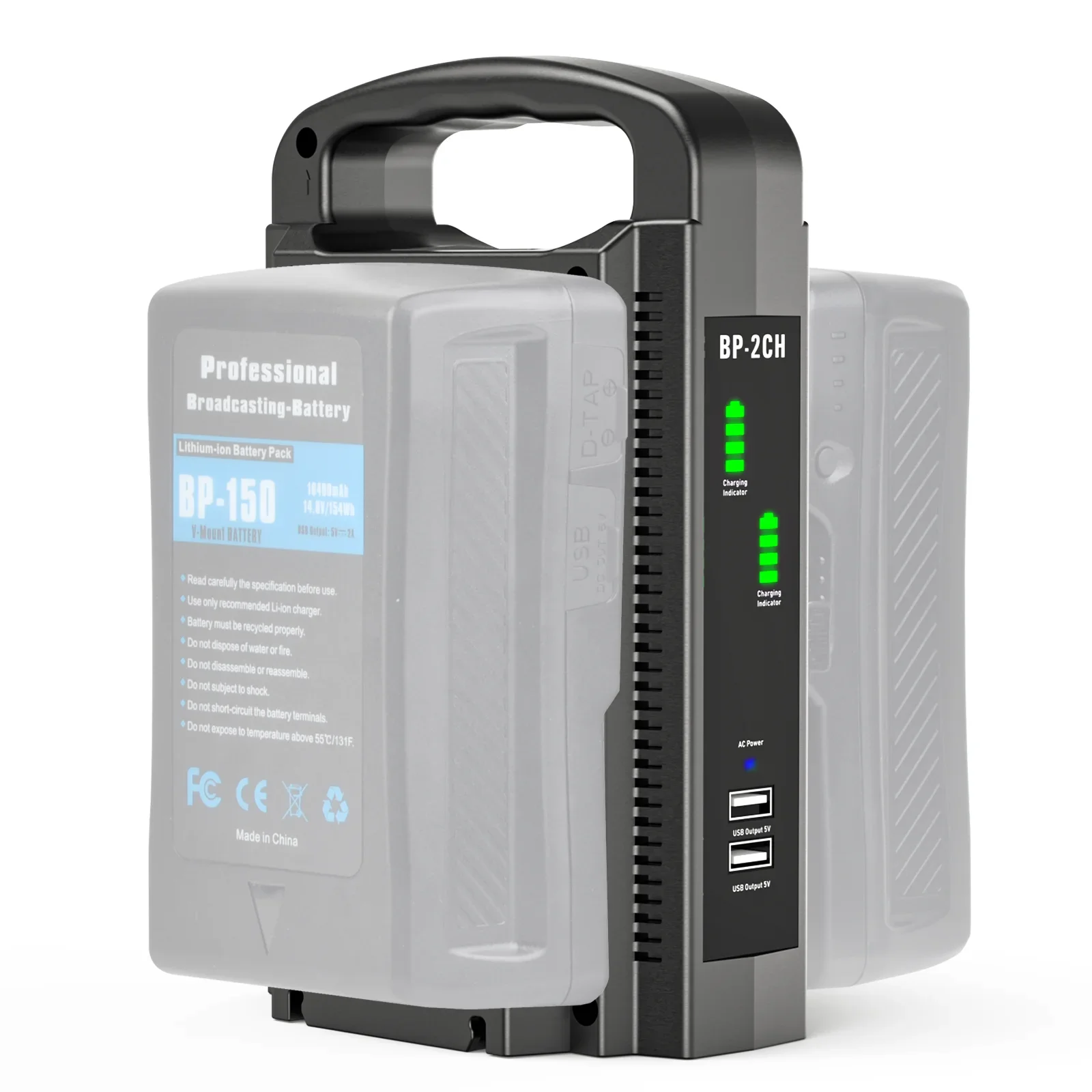 SWZY BP-2CH V Mount Battery Ch - огляд і ціна Drone Battery Charger