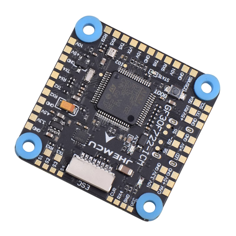 JHEMCU F722 Stack 55A GF30F722 - огляд і ціна F722 Flight Controller