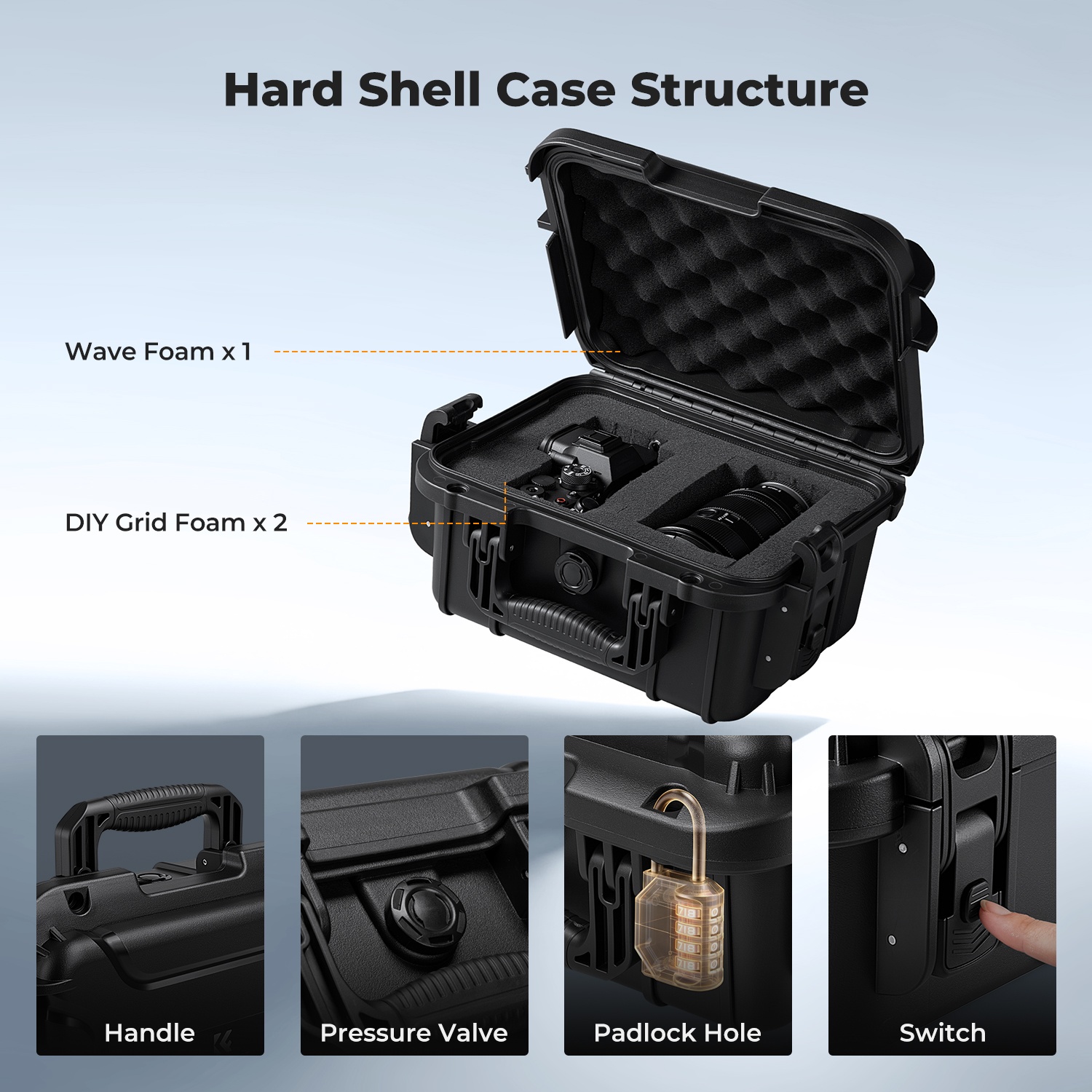 K&F CONCEPT IP67 Waterproof Ca - огляд і ціна Dji Drone