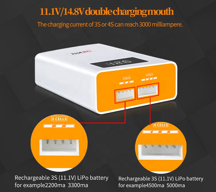 HOTRC A400 Digital 3S 4S 3000m - огляд і ціна Balance Charger Rc