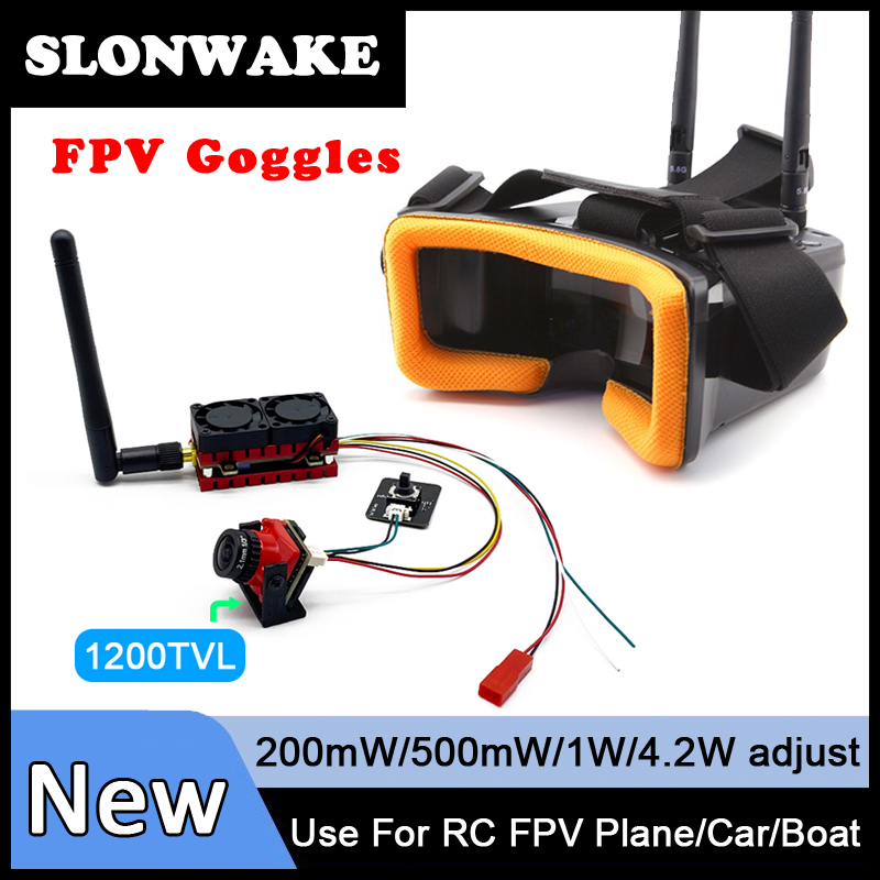 SLONWAKE 5.8G 48CH 4.2W VTX Tr - огляд і ціна Fpv Goggles
