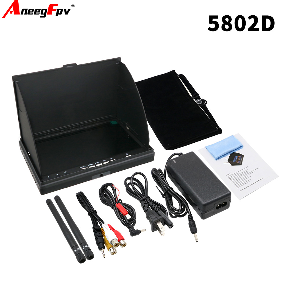 LCD5802D LCD5802S 7 Inch 5.8G  - огляд і ціна Fpv Goggles