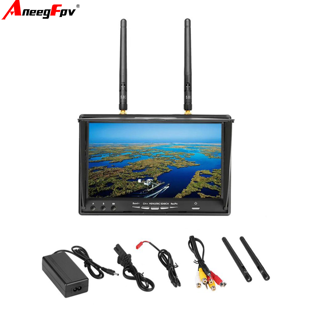 LCD5802D LCD5802S 7 Inch 5.8G  - огляд і ціна Fpv Goggles