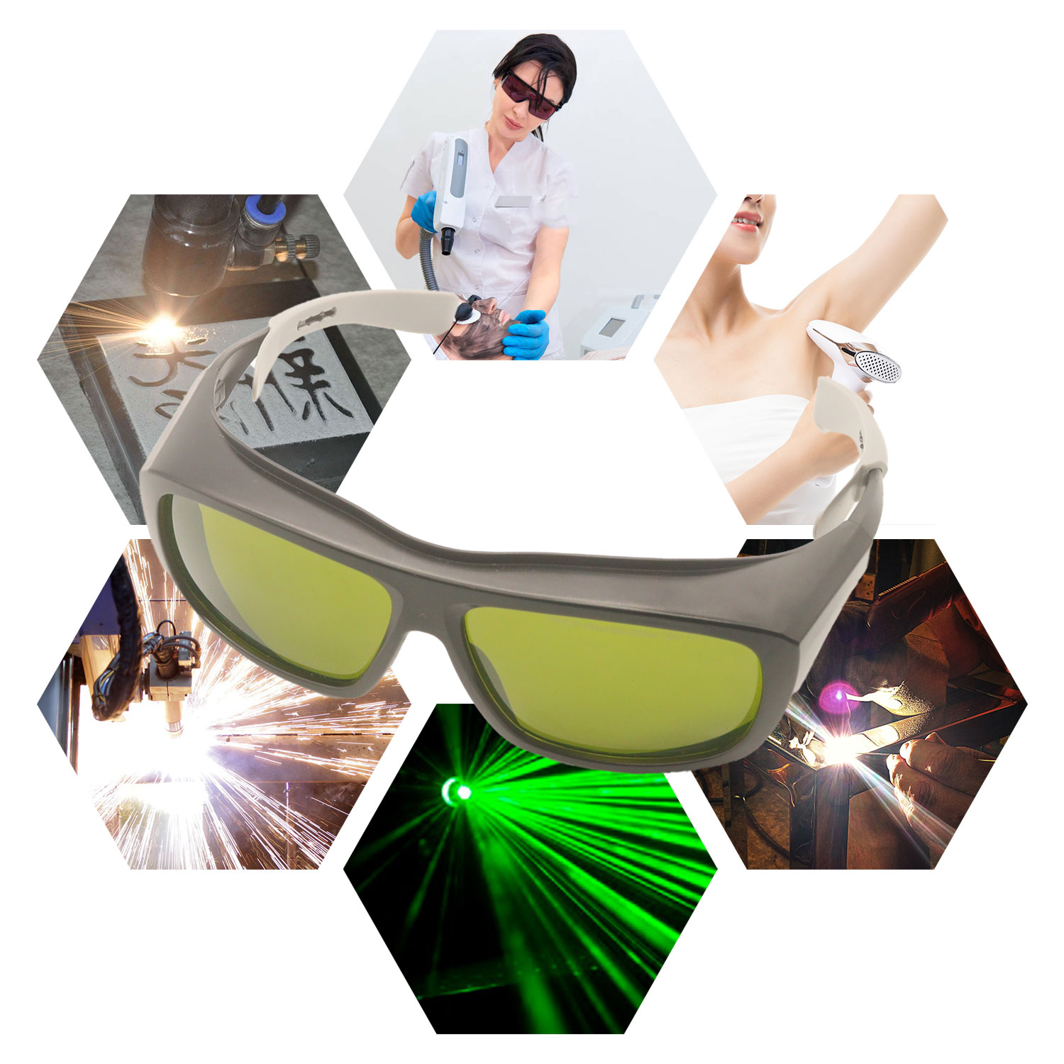 Laser Protective Glasses Hair  - огляд і ціна Goggles Fpv