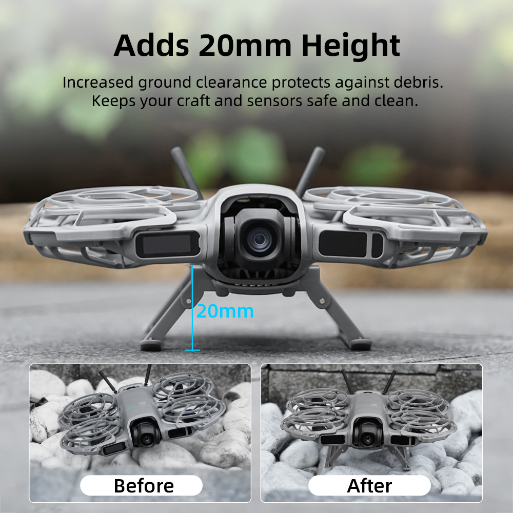 BRDRC Folding Landing Gear for - огляд і ціна Drone Landing Pad