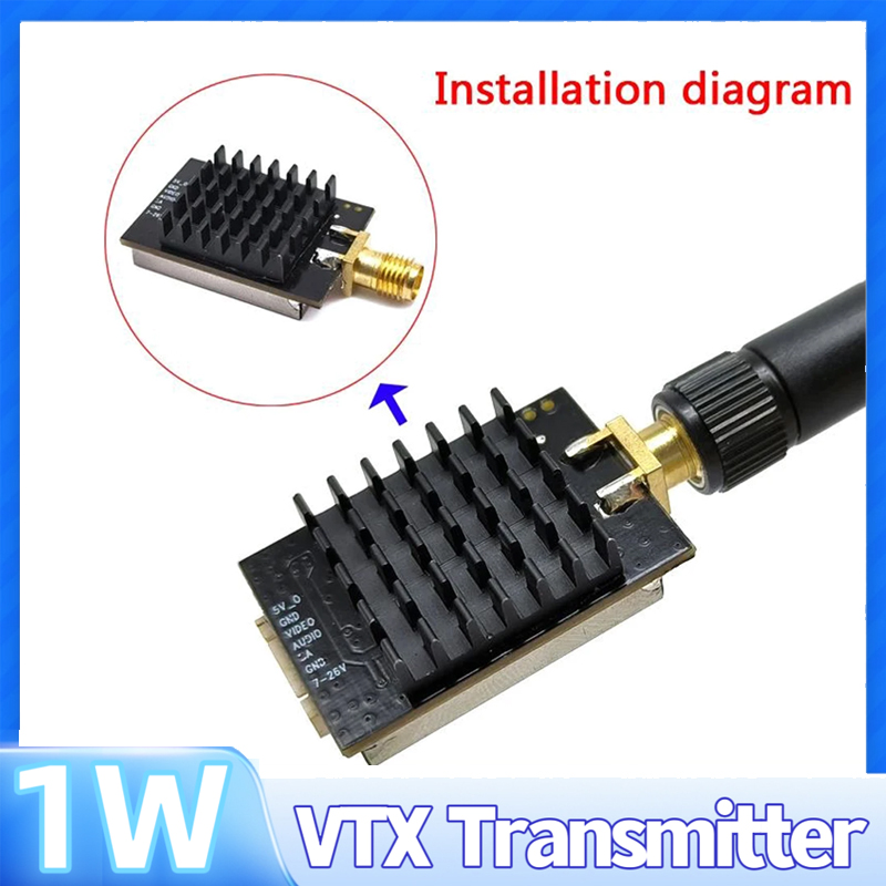 SLONWAKE 5.8G 48CH 1000mW Powe - огляд і ціна Rc Transmitter