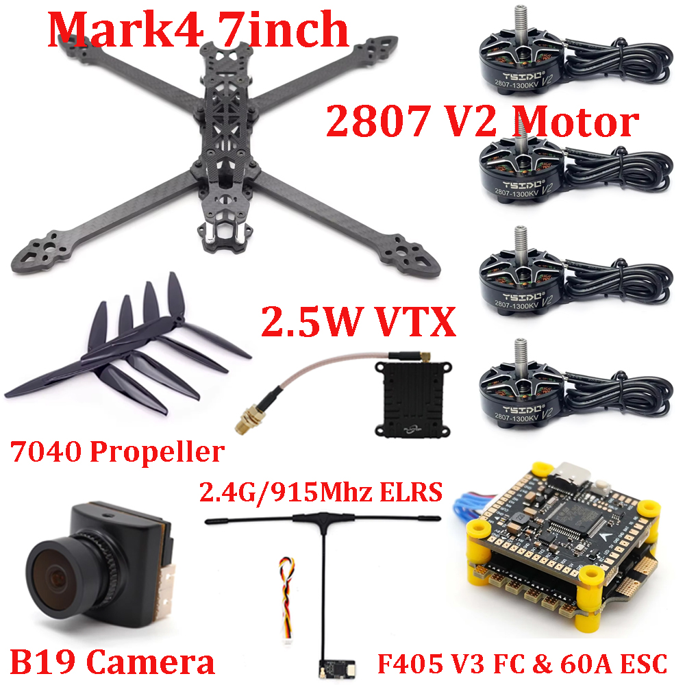 Mark4 7inch Frame Kit F405 V3  - огляд і ціна F405 Flight Controller
