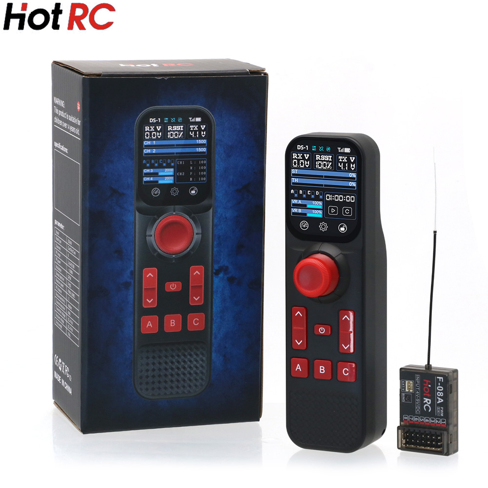 Hotrc DS-800 2.4Ghz 8CH FHSS R - огляд і ціна Radio Transmitter 2.4Ghz