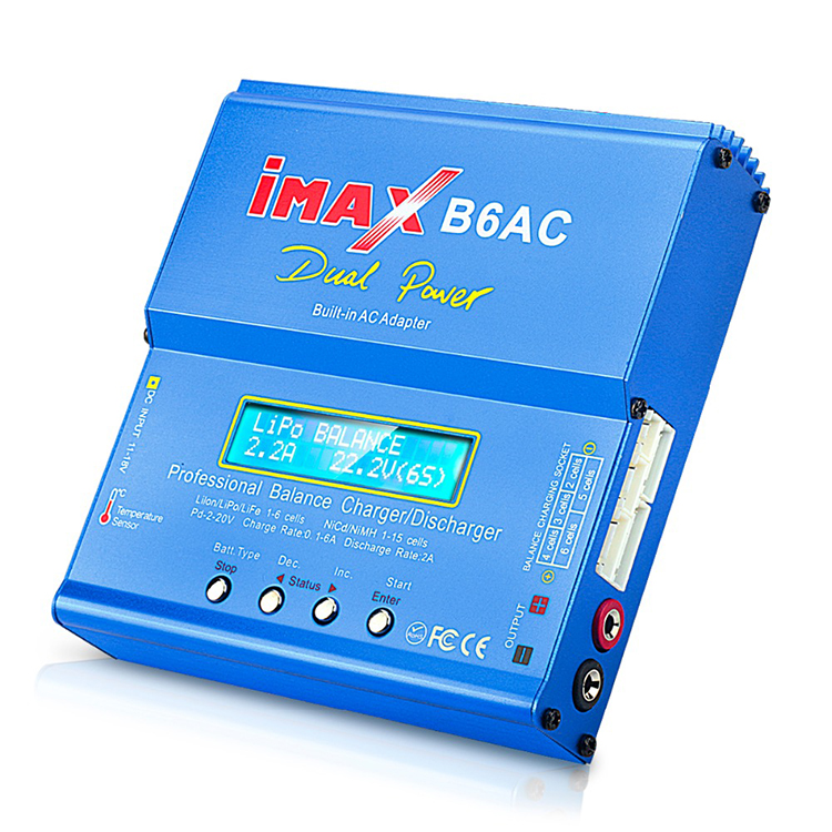 IMAX B6AC RC Charger 80W 6A 2- - огляд і ціна Balance Charger Rc